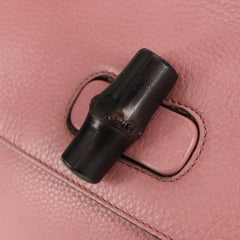 Gucci Bamboo Daily Top Handle Bag Leather