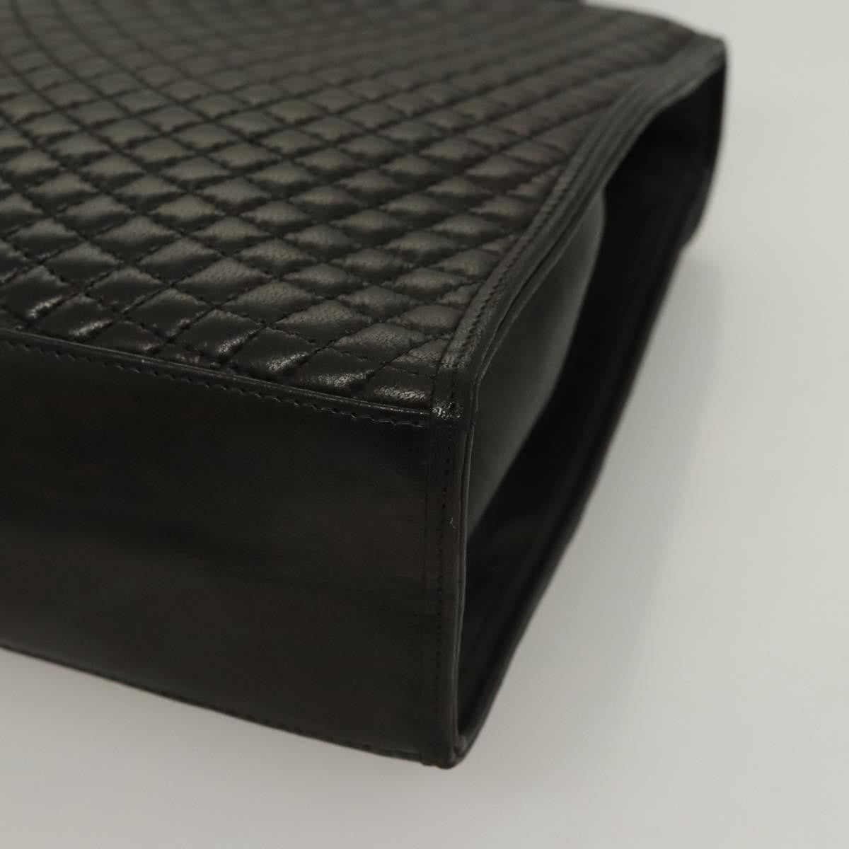 Bally Vintage Handbag Quilted Leather