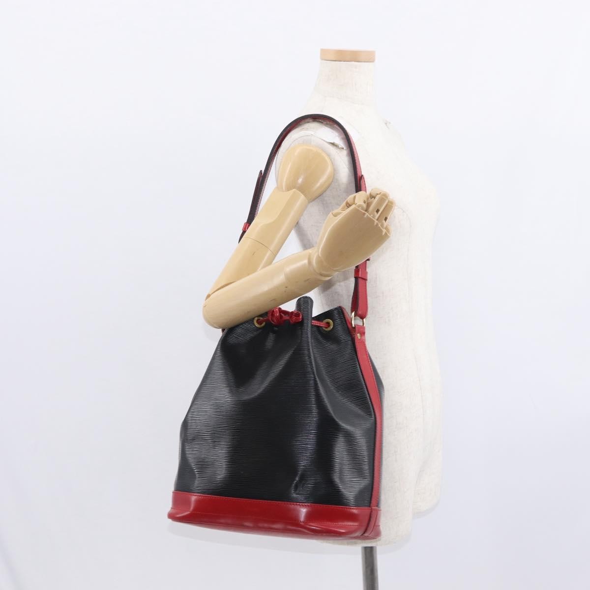 Louis Vuitton Bicolor Noe Handbag Epi Leather