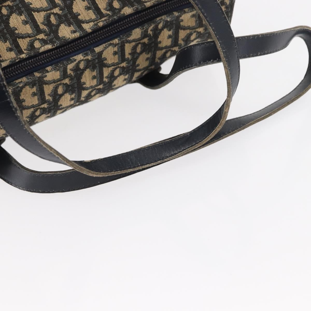 Christian Dior Vintage Trotter Handbag Canvas