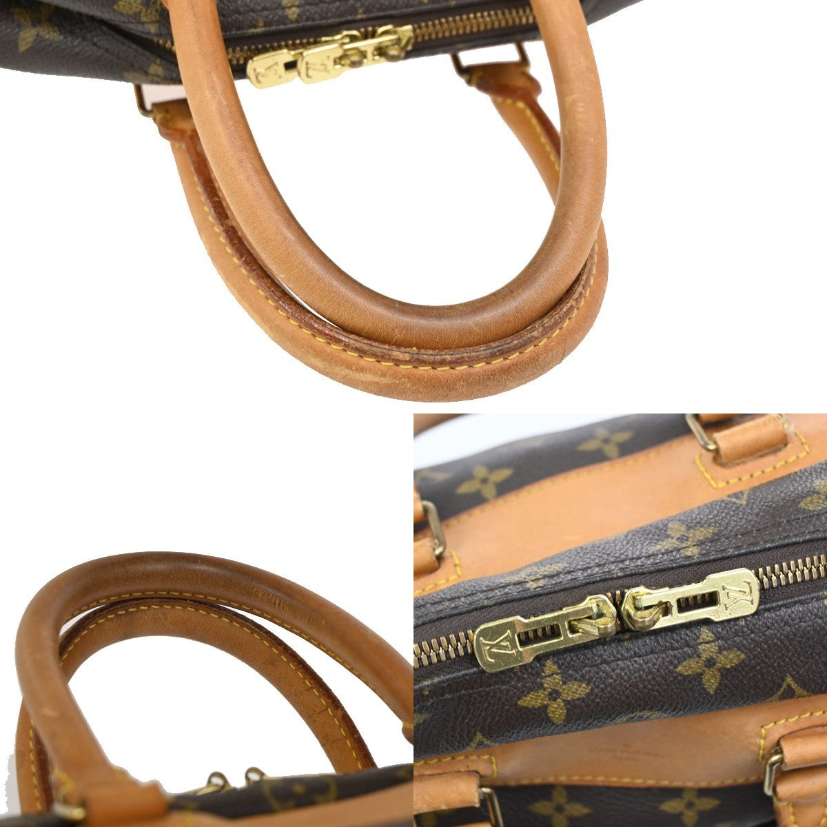 Louis Vuitton Deauville Handbag Monogram Canvas