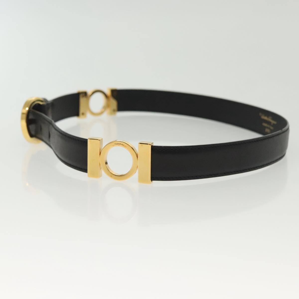 Salvatore Ferragamo Gancini Belt Leather