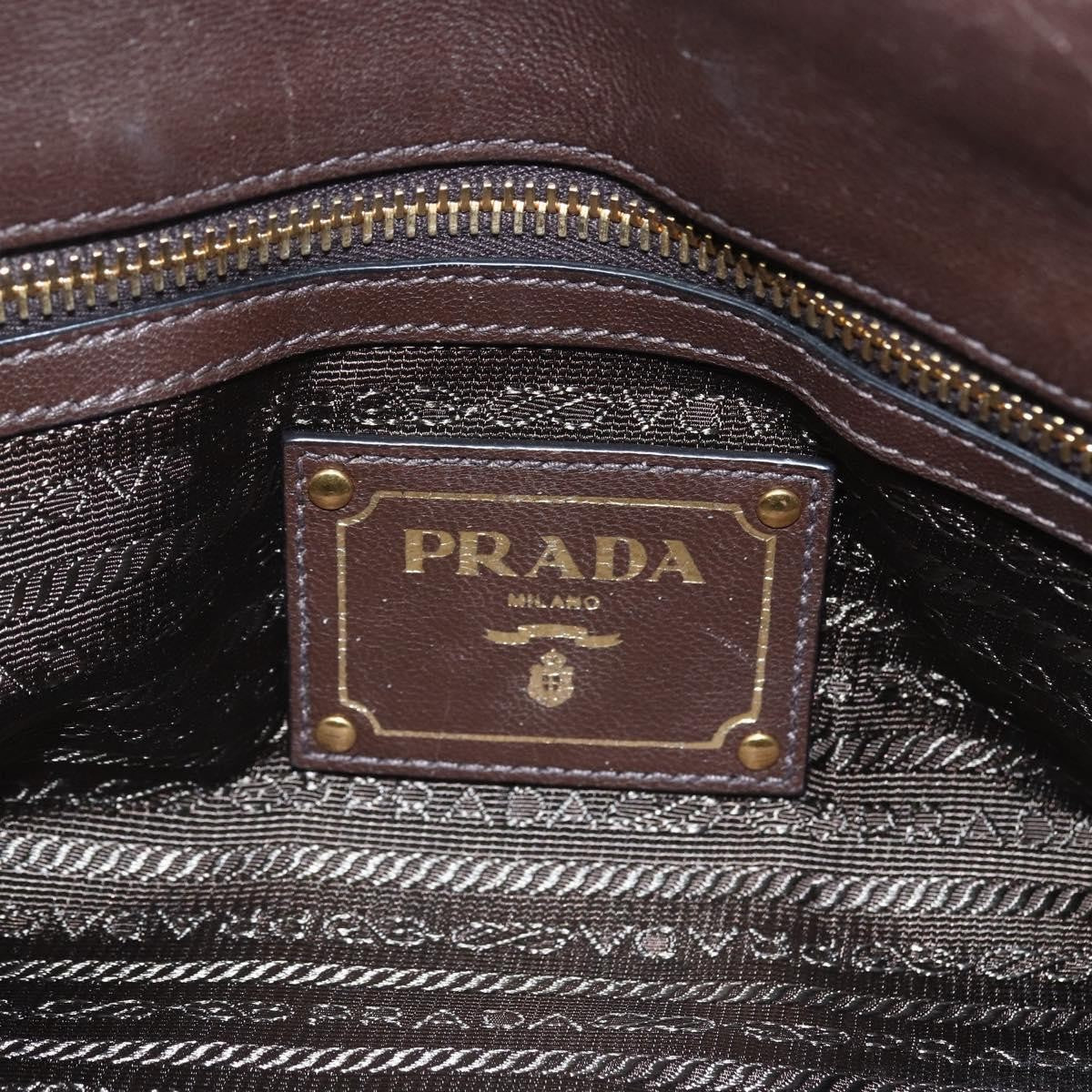 Prada Gaufre Convertible Satchel Tessuto