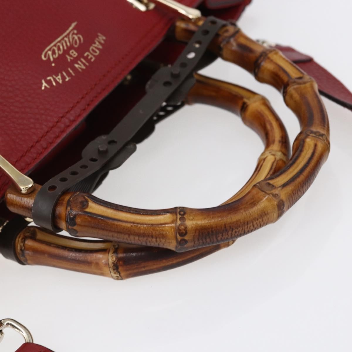 Gucci Bamboo Shopper Tote Leather