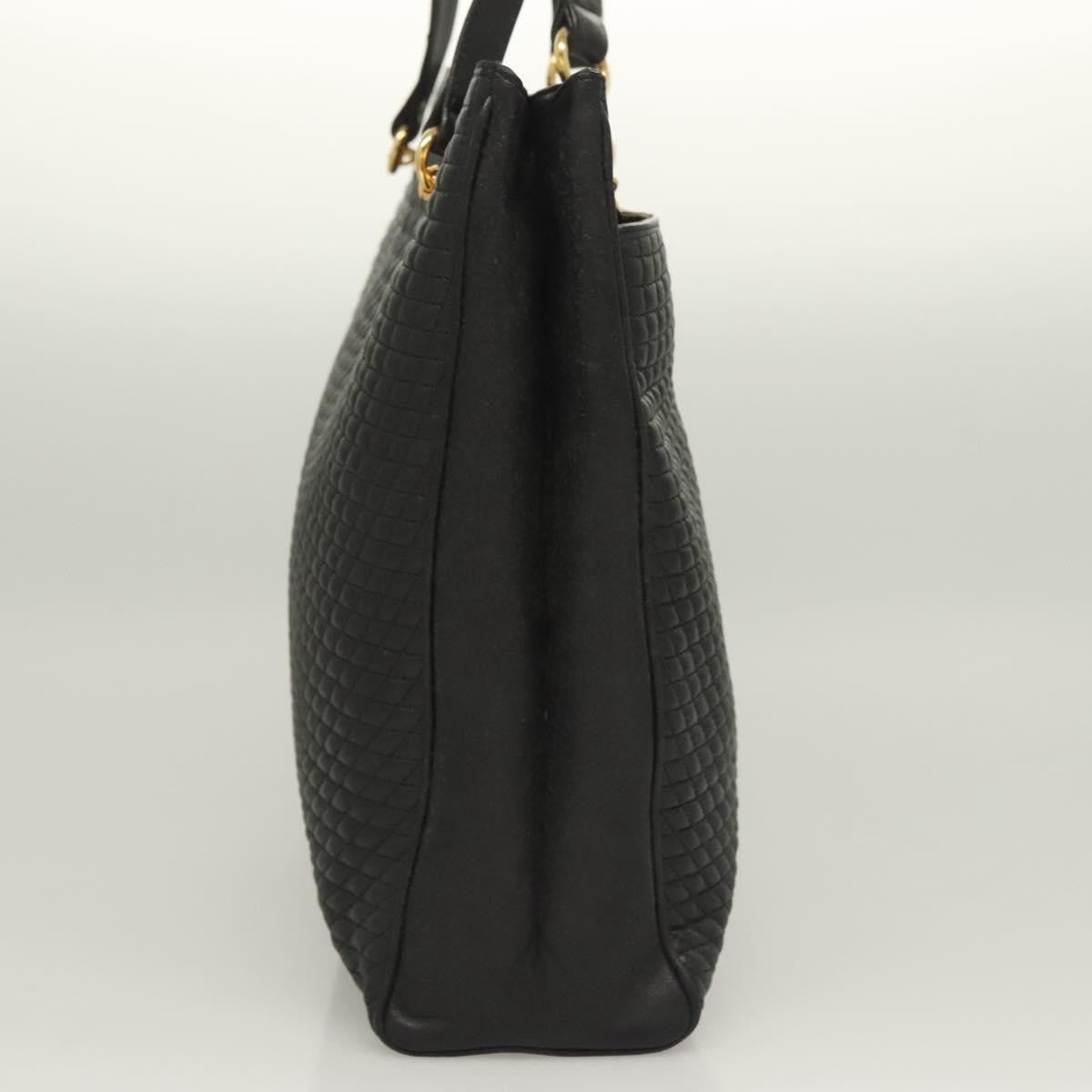 Bally Vintage Tote Bag Quilted Leather