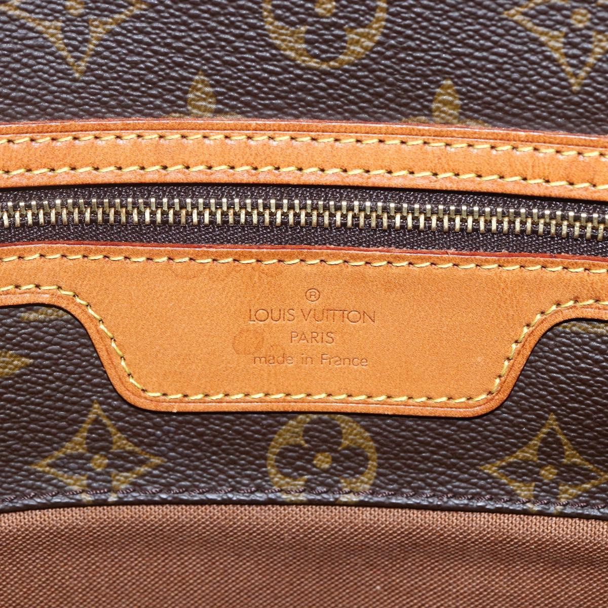Louis Vuitton Shopping Sac Handbag Monogram Canvas