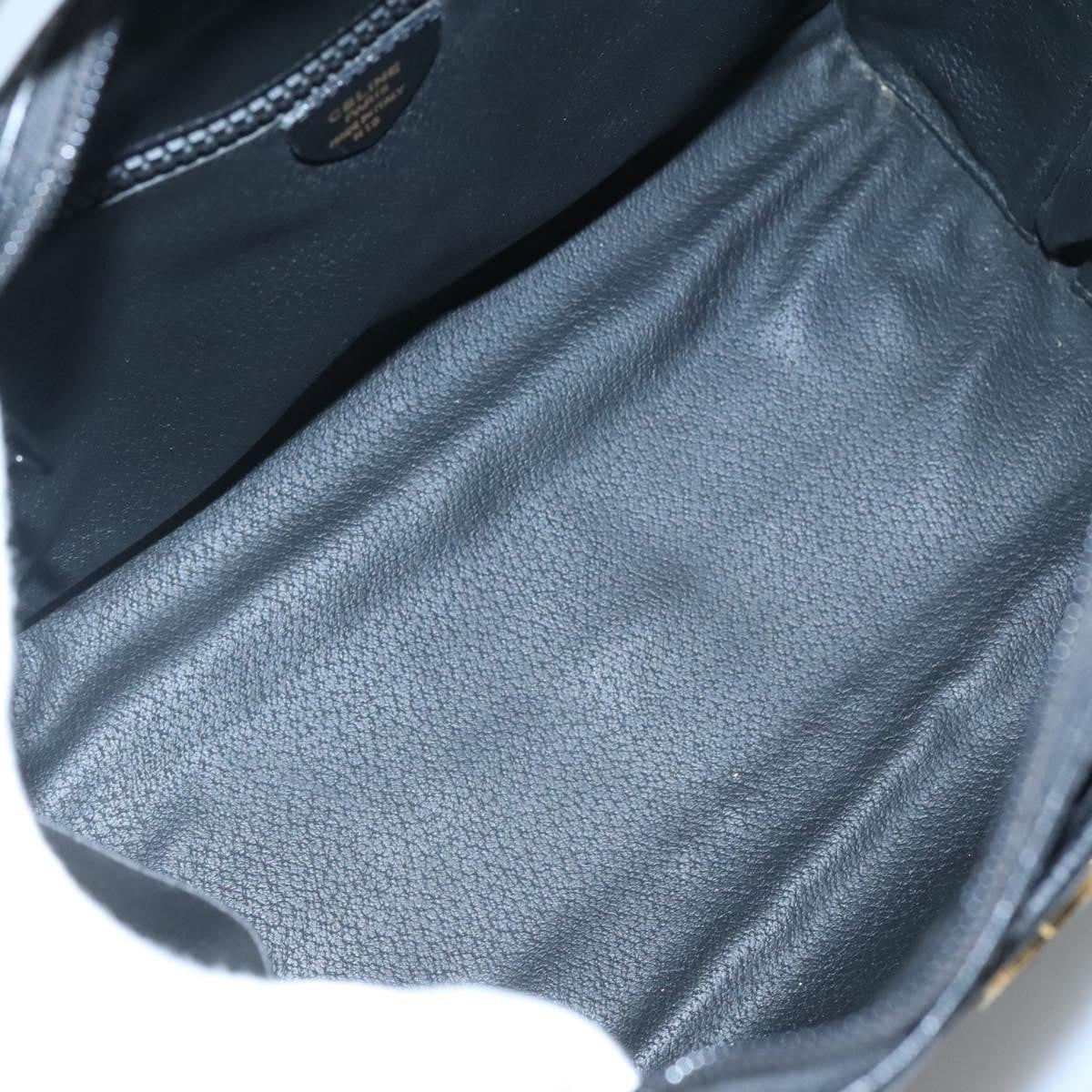 Celine Circle Logo Handbag Leather