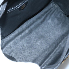 Celine Circle Logo Handbag Leather