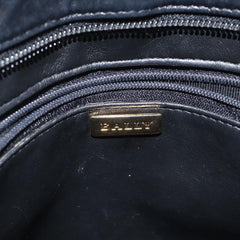 Bally Vintage Chain Shoulder Bag Quilted Leather