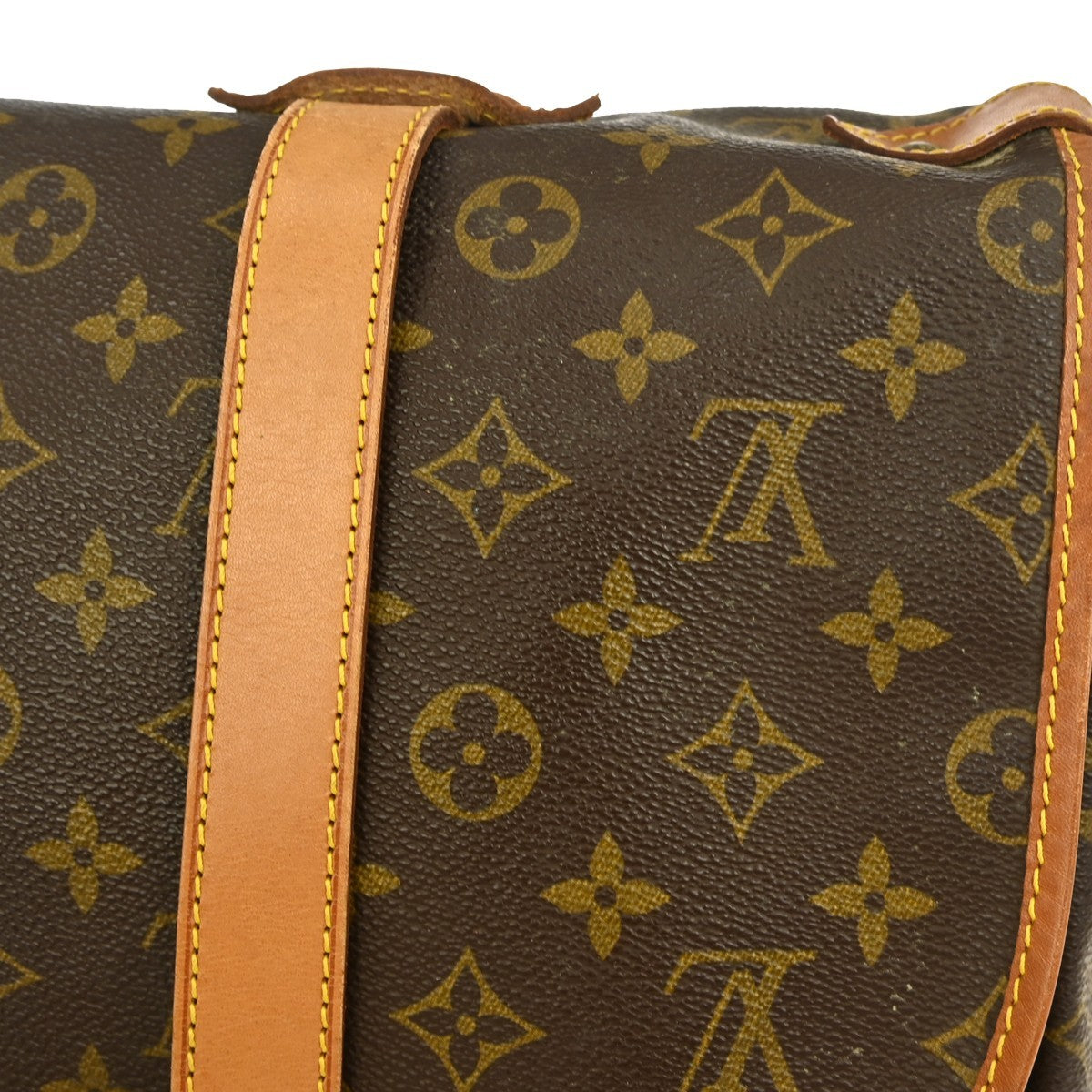 Louis Vuitton Saumur Handbag Monogram Canvas