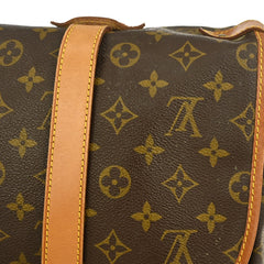 Louis Vuitton Saumur Handbag Monogram Canvas