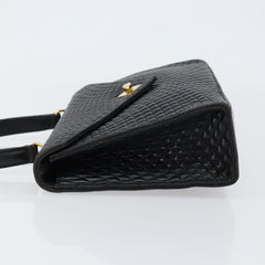 Bally Vintage Handbag Quilted Leather