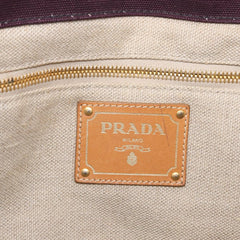 Prada Canapa Tote Canvas