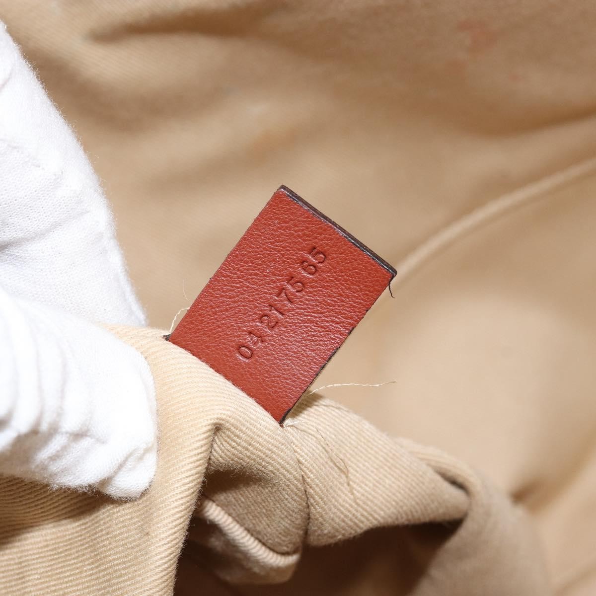 Chloe Woody Tote Canvas with Leather