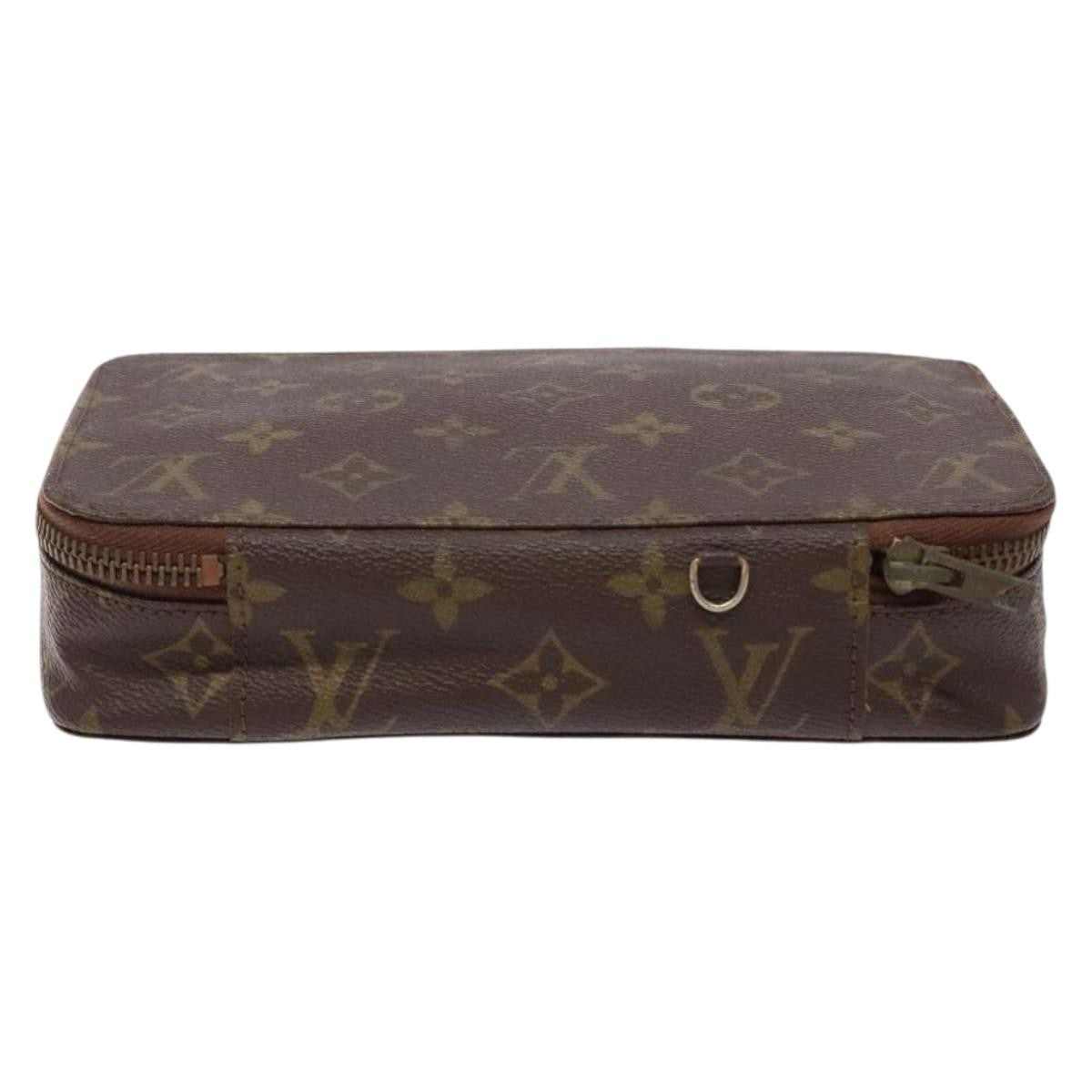 Louis Vuitton Vintage Jewelry Box Monogram Canvas
