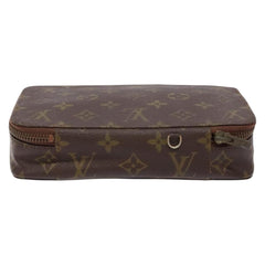 Louis Vuitton Vintage Jewelry Box Monogram Canvas
