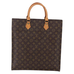 Louis Vuitton Sac Plat Bag Monogram Canvas
