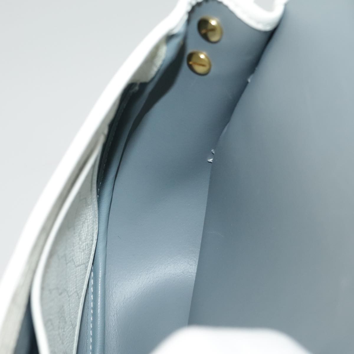 Christian Dior Vintage Honeycomb Shoulder Bag Canvas