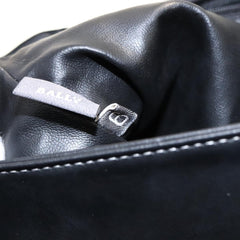 Bally Vintage Flap Handbag Quilted Leather