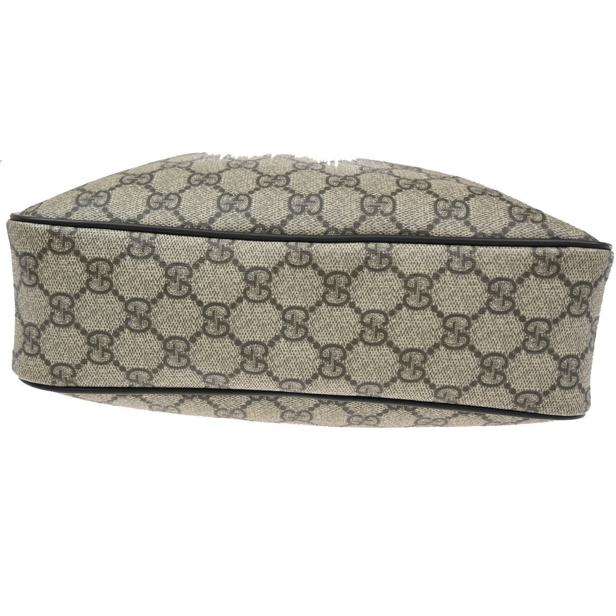 Gucci Front Zip Messenger GG Coated Canvas