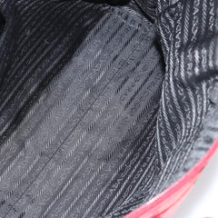 Prada Zip Around Tote Tessuto