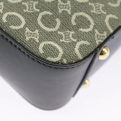 Celine C Macadam Handbag Canvas