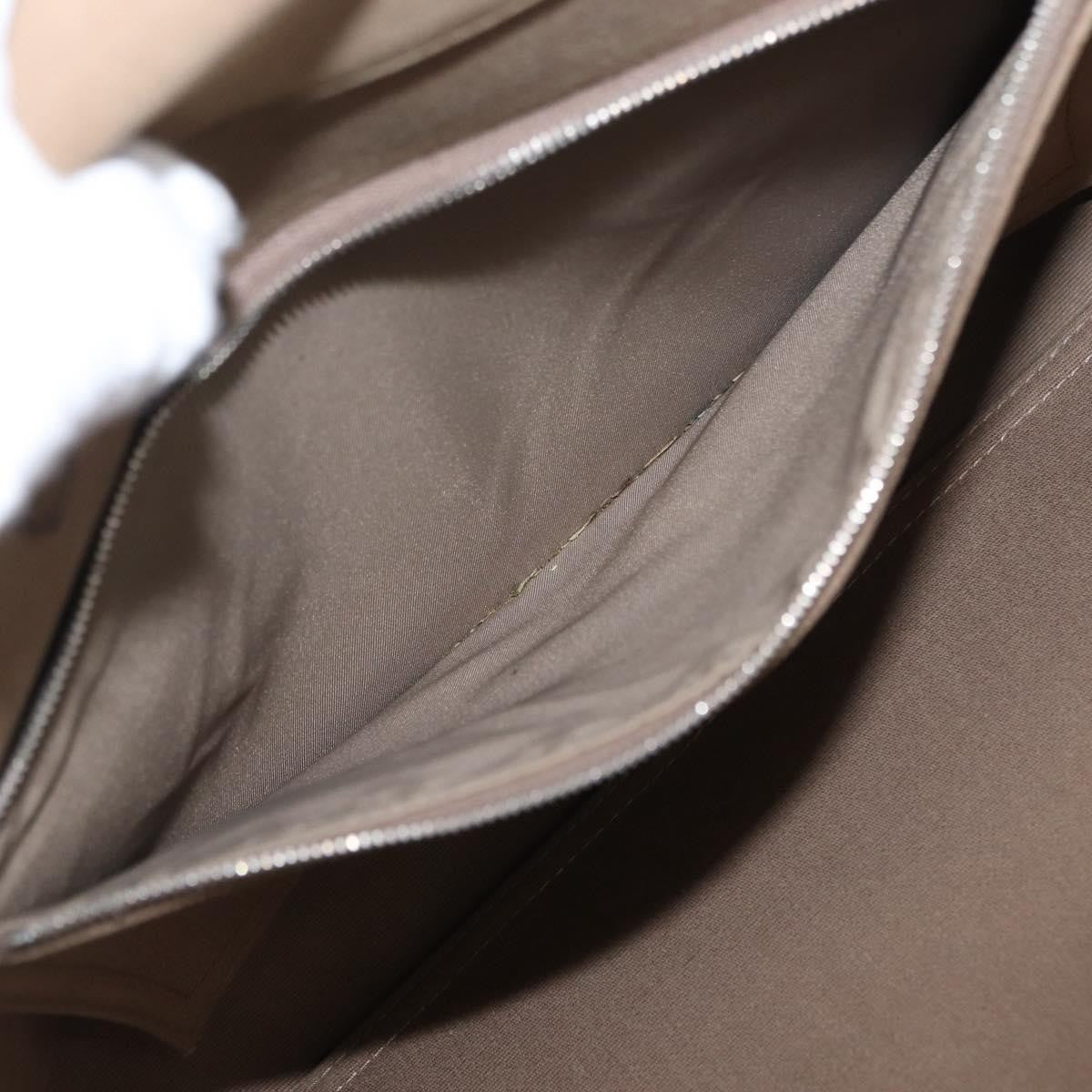 Hermes Cabag Elan Toile and Leather