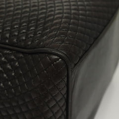 Bally Vintage Chain Shoulder Bag Quilted Leather