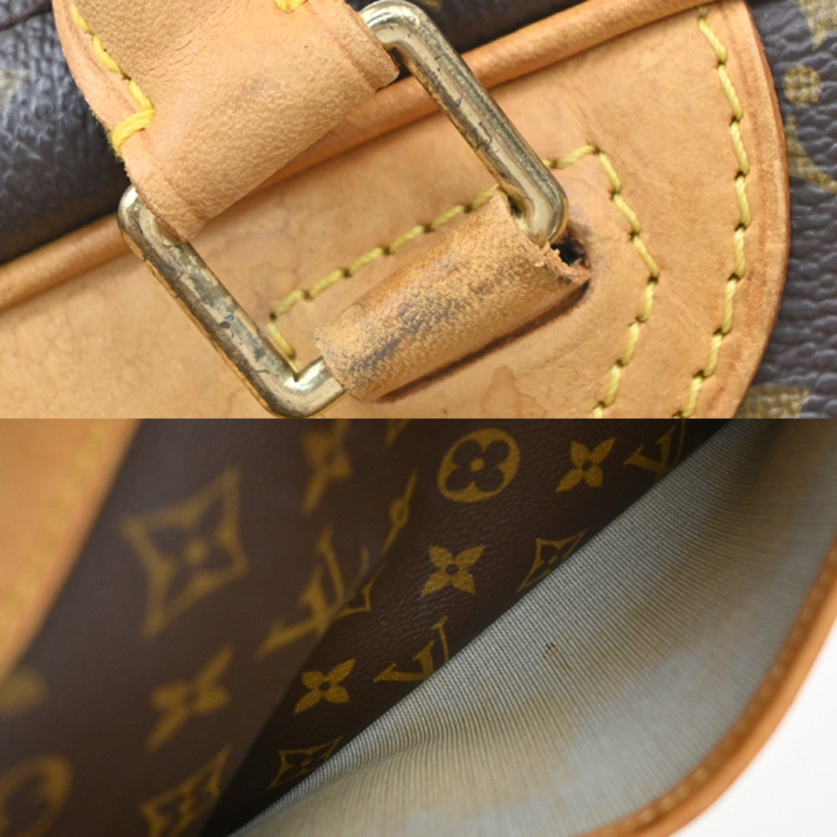 Louis Vuitton Trouville Handbag Monogram Canvas
