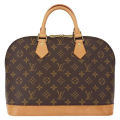 Louis Vuitton Alma Handbag Monogram Canvas