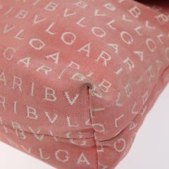 Bvlgari B.Zero1 Logomania Bag Canvas with Leather