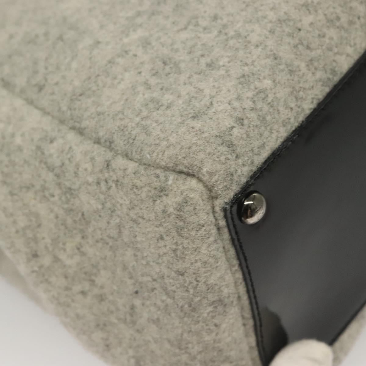 Fendi 2Jours Bag Felted Wool and Astrakhans