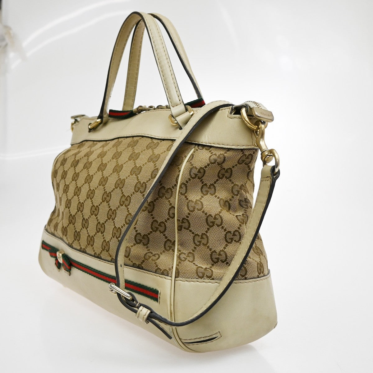 Gucci Mayfair Convertible Tote GG Canvas