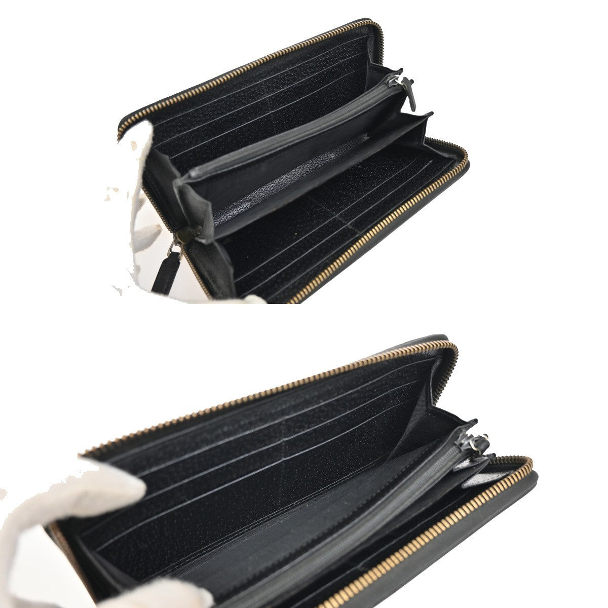 Gucci GG Marmont Zip Around Wallet Leather