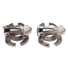 Chanel CC Clip-On Earrings Metal