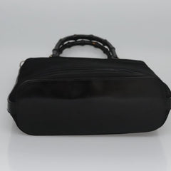 Gucci Vintage Bamboo Handle Bag Nylon