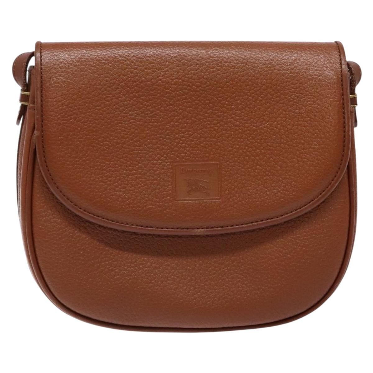 Burberry Flap Messenger Leather
