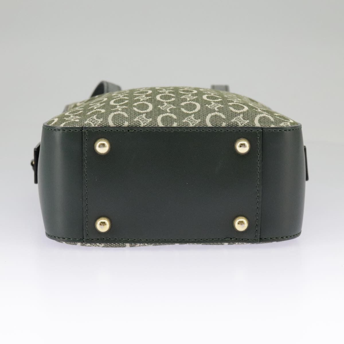 Celine C Macadam Handbag Canvas