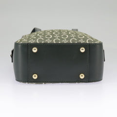 Celine C Macadam Handbag Canvas