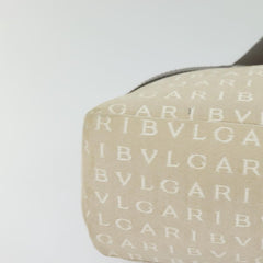 Bvlgari B.Zero1 Logomania Bag Canvas with Leather