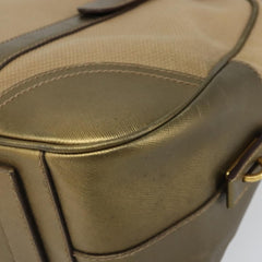 Prada Bowler Bag Canvas with Leather