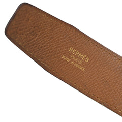 Hermes Constance Reversible Belt Leather