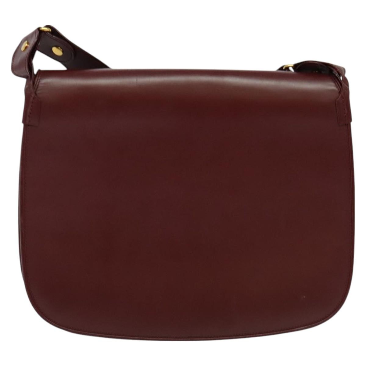 cartier Must de Cartier Shoulder Bag Leather