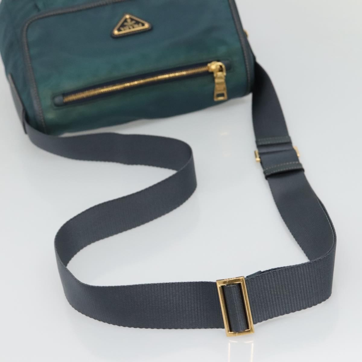 Prada Buckle Messenger Bag Tessuto