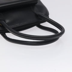 Celine Circle Logo Handbag Leather