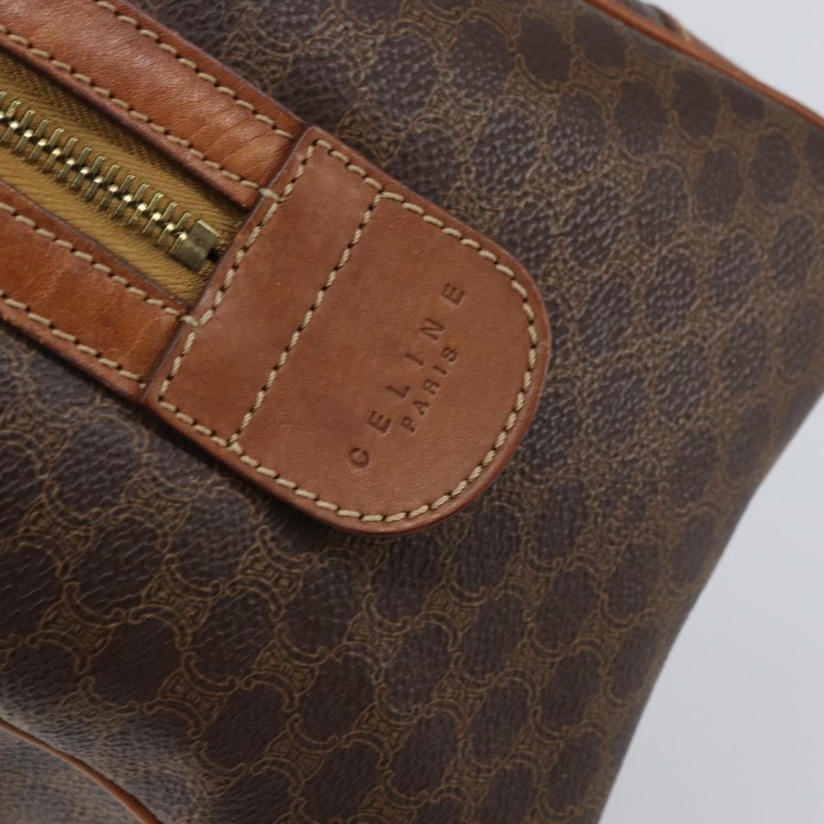 Celine Vintage Macadam Boston bag Canvas