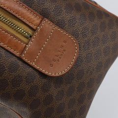 Celine Vintage Macadam Boston bag Canvas