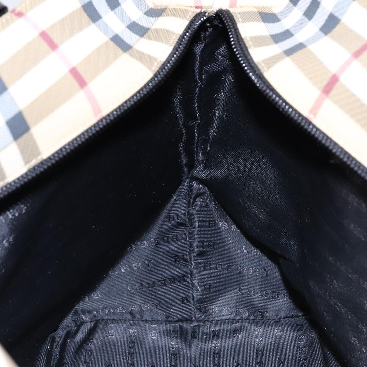 Burberry Nova Check Tote canvas check pattern