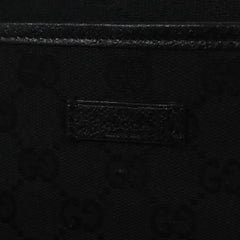 Gucci Vintage Flat Messenger Bag GG Canvas