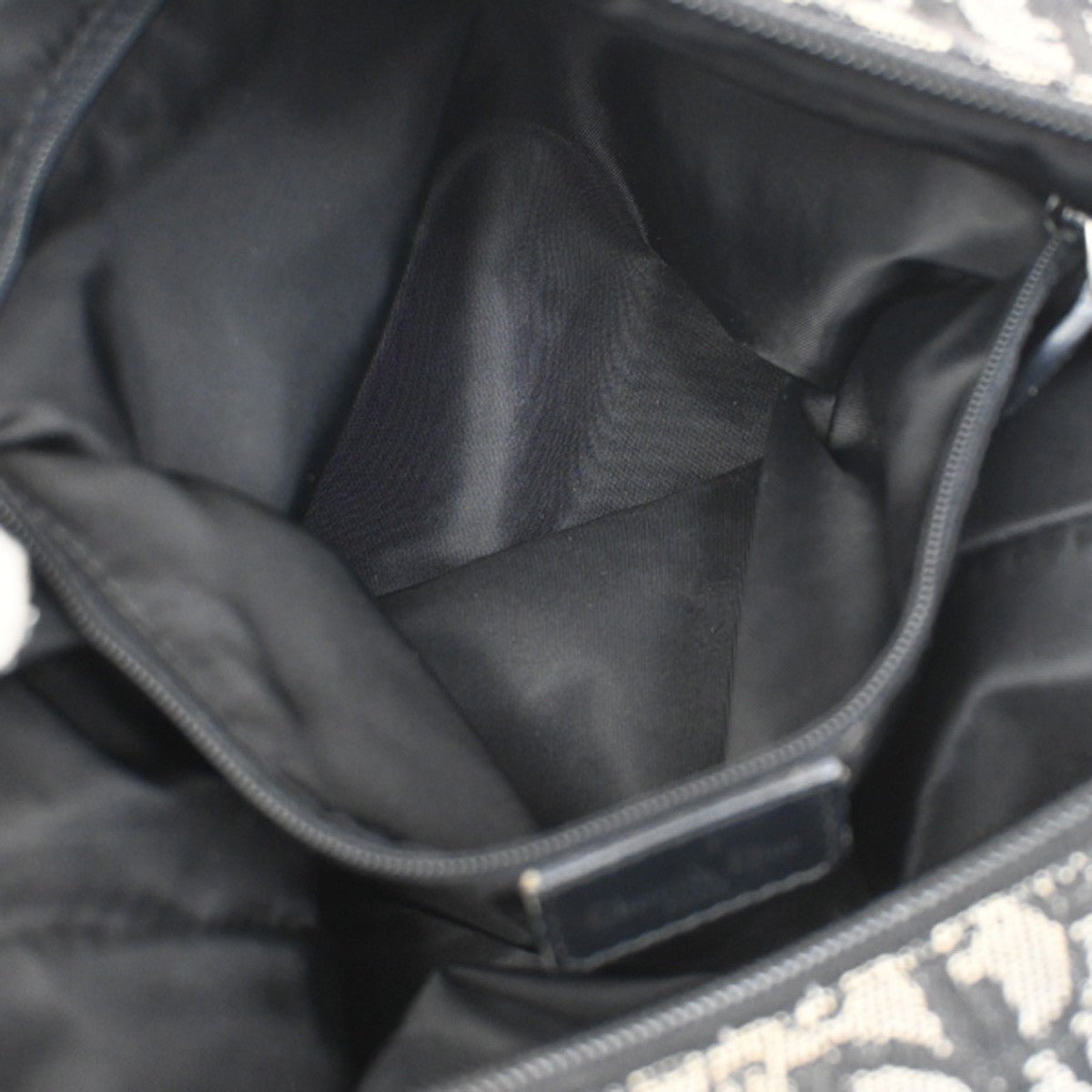 Christian Dior Vintage Trotter Messenger Bag Diorissimo Canvas